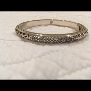 Brighton slim bangle bracelet with crystal accent